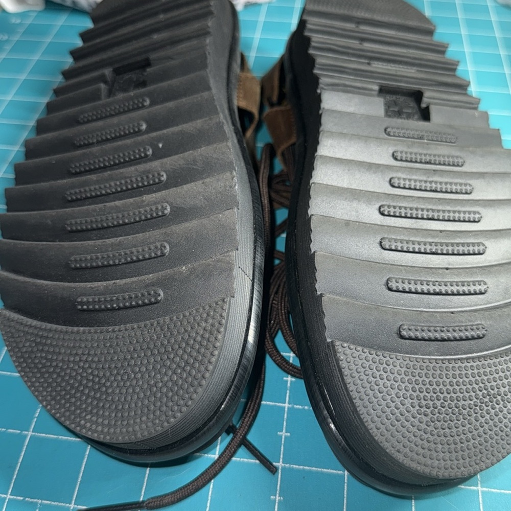 Dr. Martens Nartilla Flatform Sandals Soft Wair Comfortable Lace Up Boho Size 9 - Picture 10 of 11